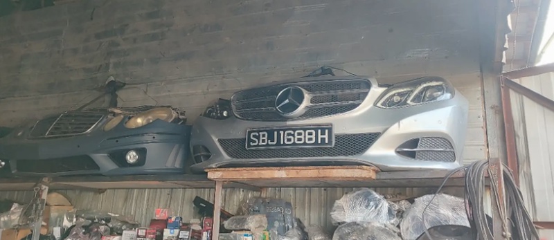 Бампер передний Мercedes_Benz 212 Рестайлинг 2014.2015